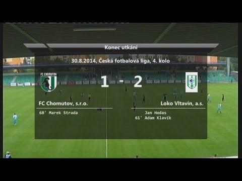2. Kolo ČFL - FC Chomutov vs Loko Vltavín 1:2