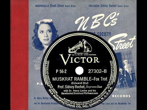 1940 NBC’s Chamber Music Society: 02 Muskrat Ramble (Sidney Bechet)