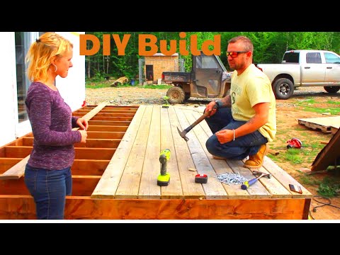DIY Deck Build From Start To Finish - Part 2