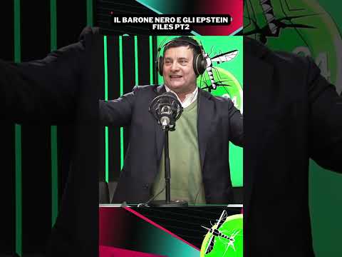 A La Zanzara, il Barone Nero e gli Epstein file PT2