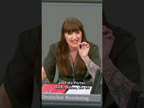 BRUTALE DEBATTE IM BUNDESTAG: Heidi Reichinnek rastet völlig aus! #shorts