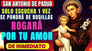 (VERY STRONG) MAKE HIM TREMBLE WITH DESIRE FOR YOU, JUST USE THIS POWERFUL PRAYER TO SAINT ANTHON...