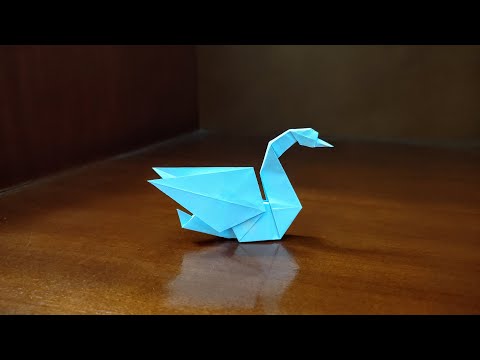 Easy Origami Swan Step By Step