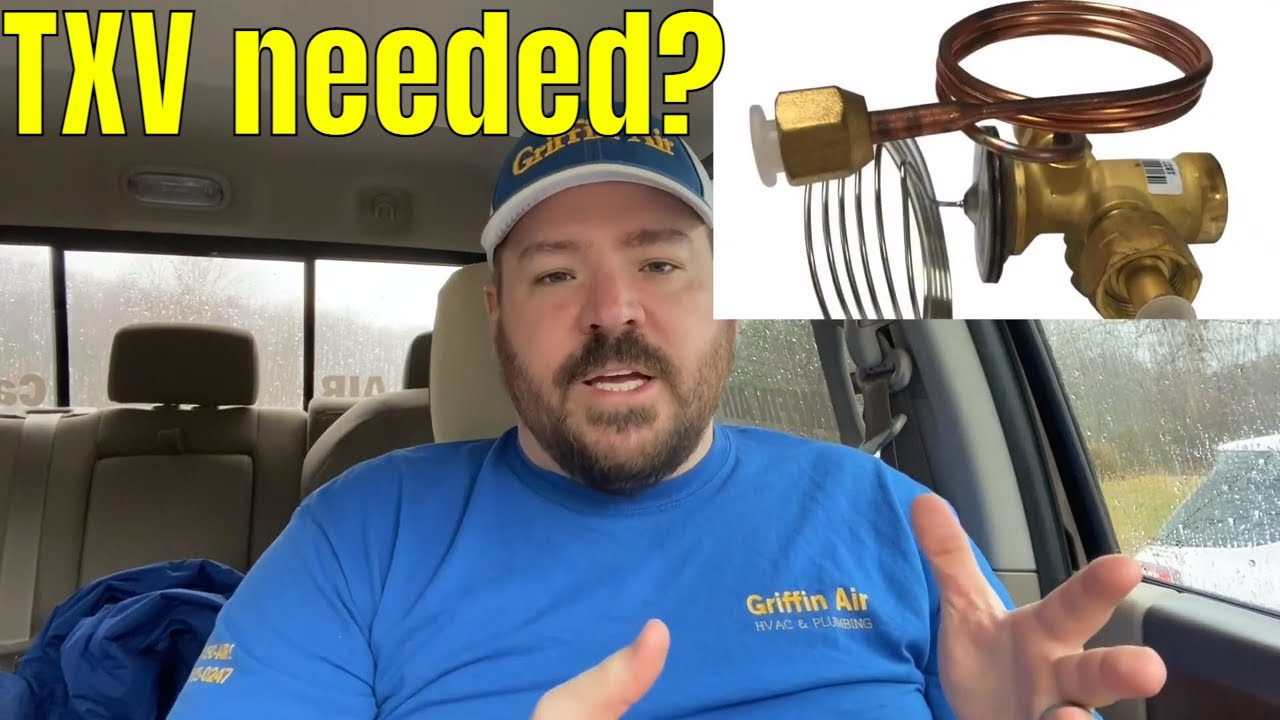 TXV: Thermostatic Expansion Valve needed?  Is it better than a piston in your air conditioner? video