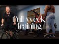 FULL WEEK OF TRAINING | MetCons | Swim | Run | Cycle