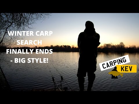 WINTER CARP SEARCH FINALLY ENDS - BIG STYLE! - Syndicate Fishing January - March 2022 @Carping Kev ​