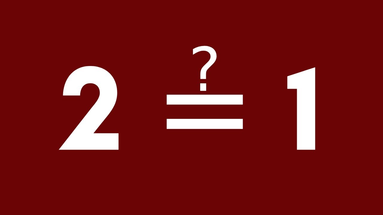 Math puzzle | Find the mistake from the puzzle | Proving 2 = 1