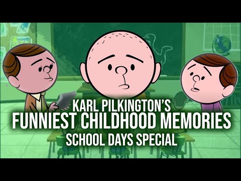 Karl Pilkington's Funniest Childhood Memories | Compilation, School Days Special