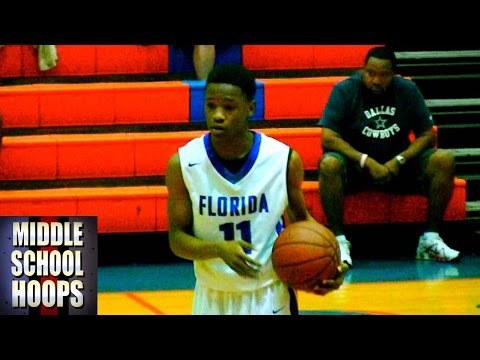 TJ Jordan 2019 with vision and lock down defense - Team Florida Basketball