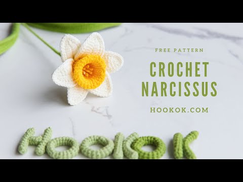 How to Crochet Narcissus - Free Pattern