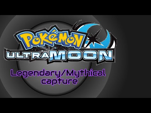 Pokemon Ultra Moon Legendary/Mythical capture: Lake Trio #1 Uxie