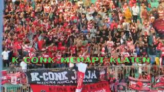 Download lagu Aksi kconk mania saat madura united fc vs pss sleman mp3