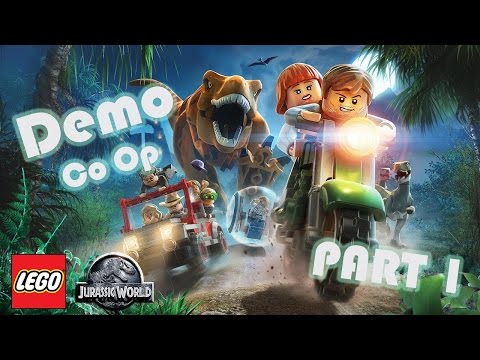 Lego Jurassic World Part 1 Demo - Co Op