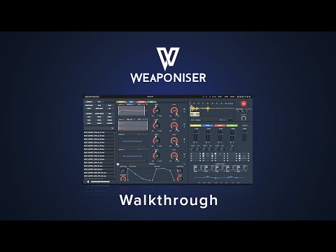 Weaponiser Walkthrough – Design Sound Effects in Real-Time