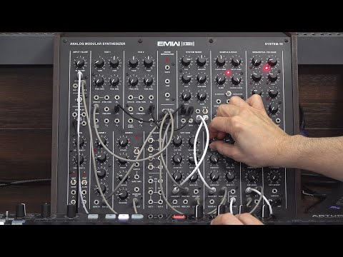 EMW SYSTEM -15  -  ANALOG MODULAR SYNTHESIZER