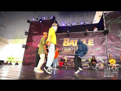 BATTLE ISM Taiwan 2018 - 台北人 VS Japan OT / HipHop Team Battle Wild Card
