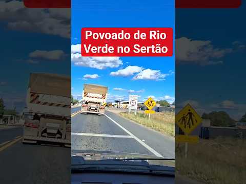 Povoado de Rio Verde em Itaguaçu da Bahia-Ba #nordeste