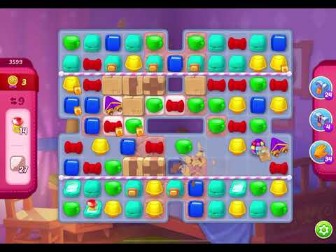 HomeScapes Level 3599 no boosters (15 moves)