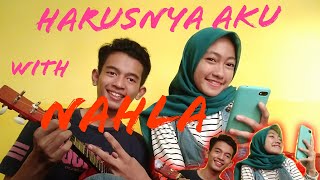 Download lagu HARUSNYA AKU COVER UKULELE|| WITH NAHLA RAFIKA mp3