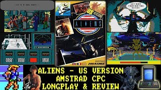 [AMSTRAD CPC] Aliens (The Computer Game) US Version - Longplay & Review