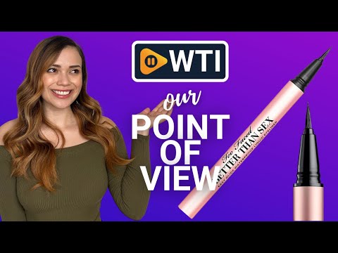 Too Faced Eyeliner - WTI product video review