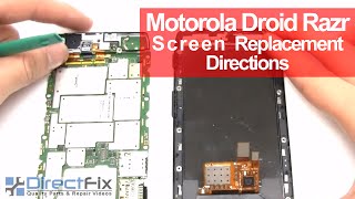 Motorola Droid Razr Screen Replacement