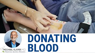 Giving Blood & Benefits For The Donor
