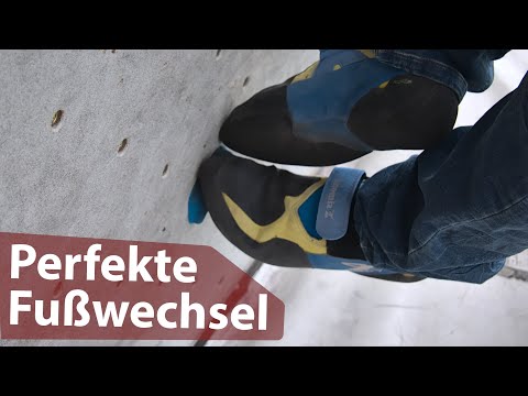Boulder-Basics: drei essenzielle Techniken für Fußwechsel
