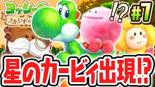 カービィが新作に登場!?まさかの能力があるプチプチくんを調査せよ!!Switch2で最速実況Part7【ヨッシーとフカシギの図鑑】