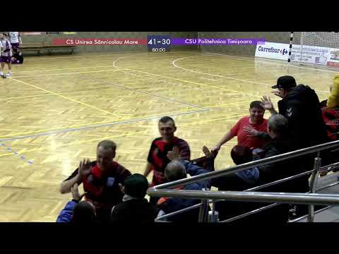 Meci Handbal, CS Unirea Sânnicolau Mare - CSU Politehnica Timișoara