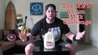The NEW Gallon Milk Challenge (Warning: Don't Tase Me Bro)