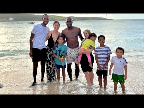 We Finally Met and Celebrated Christmas together on a beach in Jamaica 🇯🇲 