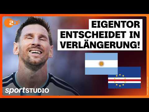Video Thumbnail: Argentinien – Kap Verde Highlights | Sechzehntelfinale, FIFA WM 2026 | sportstudio