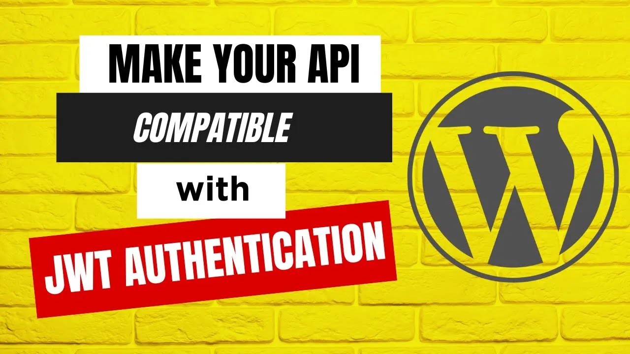 How to make your REST API compatible with JWT Authentication in WordPress | JWT Authentication