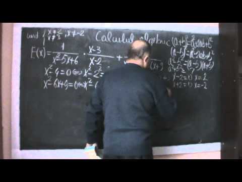 2. Lectia 91 - Temelia matematicii: Notiuni de calcul algebric 2/5