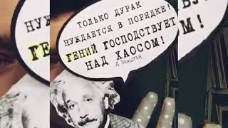 «Только дурак нуждается в порядке ! Гений господствует над хаосом !» Альберт Эйнштейн . И заяц !