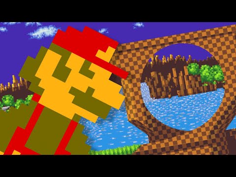 Sonic Hack - Sonic 1 Super Mario Bros