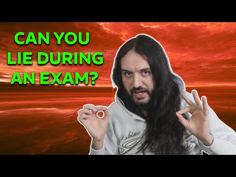 Você consegue mentir durante um exame de idioma?