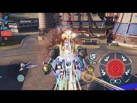 Hazard Leech forgot to switch his active mod in Powerplant — War Robots