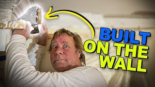 Watch This Crown Moulding Being Built Directly on the Wall (Traditional Plaster Cornice)
