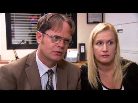 Dwight Angela  and Toby talk about homosexuals Season 9 episode 8 " The Target " The Office