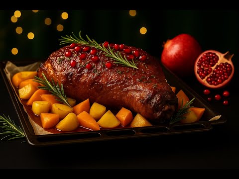 Honey Pomegranate Glazed Lamb — Simple, Beautiful & Delicious