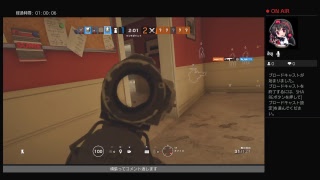 滑舌の悪い生放送。レインボーシックスシージ　＃38初見さん視聴者参加OK
