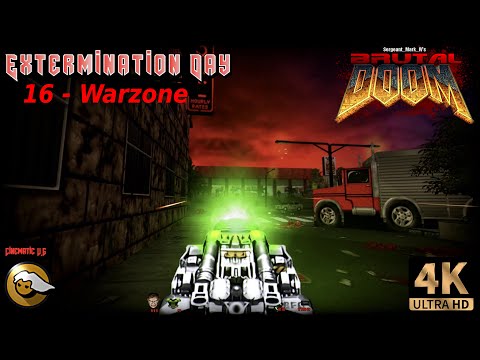 Brutal Doom Power Fantasy   Extermination Day Replay 2022   16   Warzone #Reshade