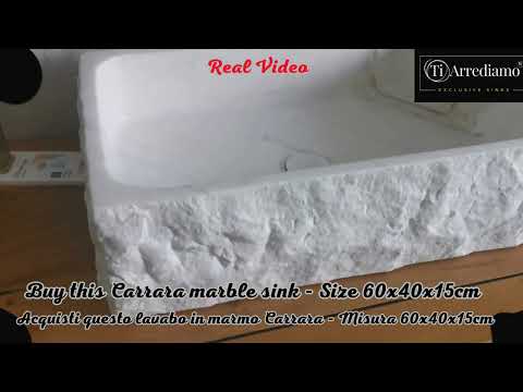 %lavabo da appoggio da bagno o cucina in marmo pietra o granito%