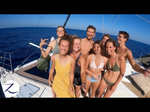 A DAY IN THE LIFE of a Bunch of Teens on a Yacht! (actually 2 days but whatev) Ep 218