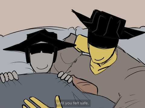 " When I look at you, I know that I am not a violent dog. " || Doublefedora