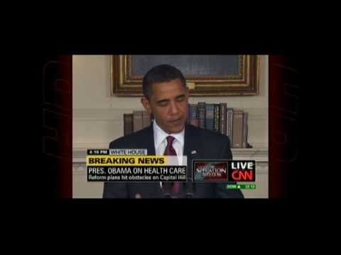 Obama Cheers UHC Progress 7/17/09
