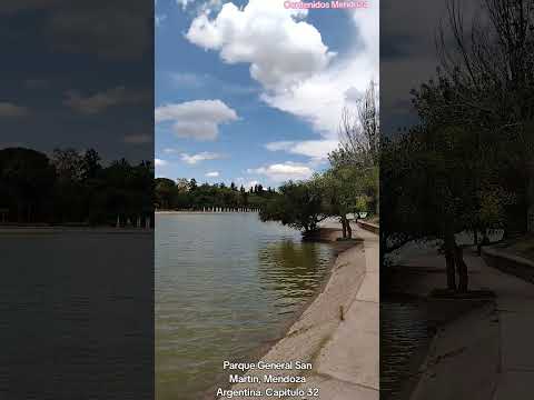 Lago del Parque General San Martín Mendoza Argentina #parquegeneralsanmartin #argentina #mendoza