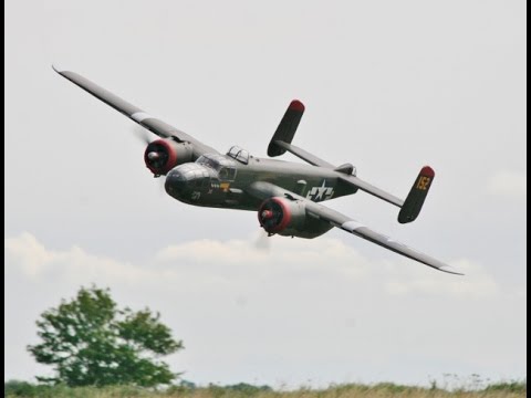 ④ WILLIS WARBIRDS FIGHTER MEET AT LITTLE GRANSDEN RC MODEL AIRCRAFT SHOW - 2014